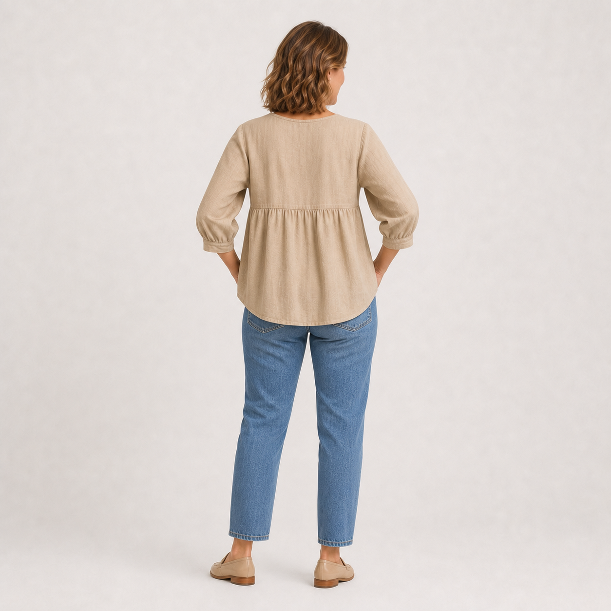 Vivienne V-Neck Blouse